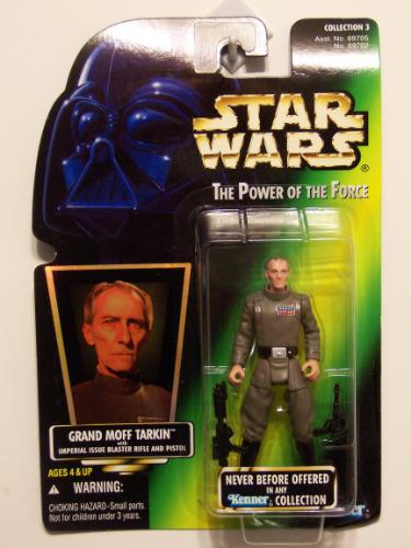 Grand Moff Tarkin Star Wars POTF green card MOC action figure 1