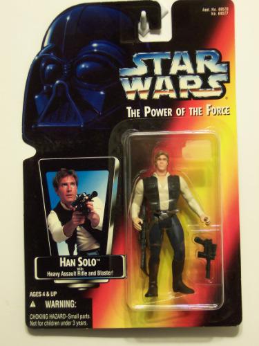 Han Solo - Star Wars POTF Red Card MOC action figure