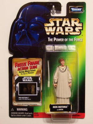 Mon Mothma Star Wars POTF green card MOC action figure 