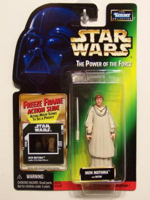 Mon Mothma Star Wars POTF green card MOC action figure 