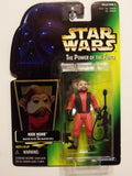 Nien Nunb Star Wars POTF green card MOC action figure