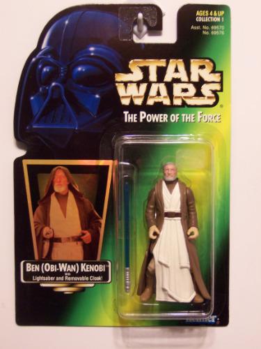 Ben (Obi Wan) Kenobi Star Wars POTF green card MOC action figure 