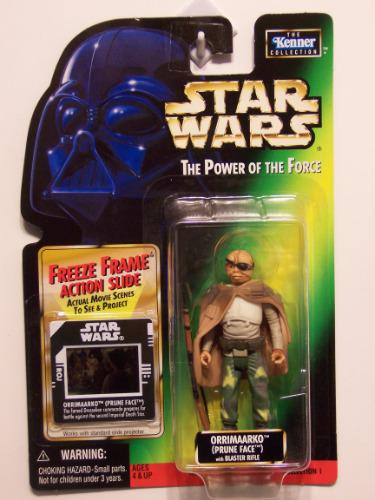 Orrimaarko - Prune Face Star Wars POTF green card MOC action figure