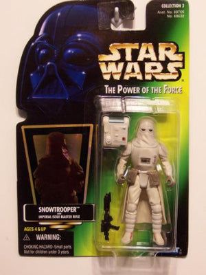 Snowtrooper Star Wars POTF green card MOC action figure