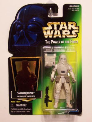 Snowtrooper Star Wars POTF green card MOC action figure