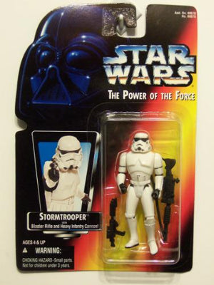 Stormtrooper - Star Wars POTF Red Card MOC action figure