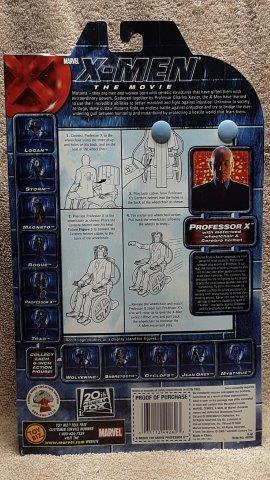 Professor X - Blue Suit Variant - X-Men The Movie MOC Action Figure