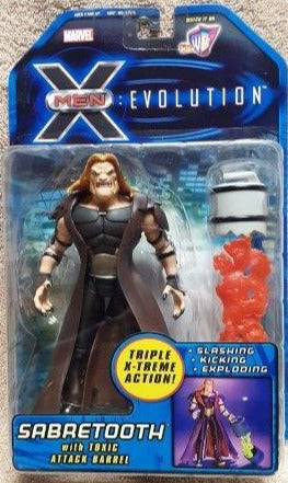 Sabretooth - X-Men Evolution MOC Action Figure 2001 animated series 1