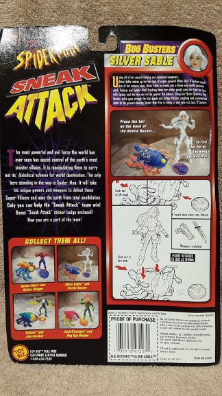 Silver Sable - Spider-Man The Animated Series Sneak Attack Bug Busters