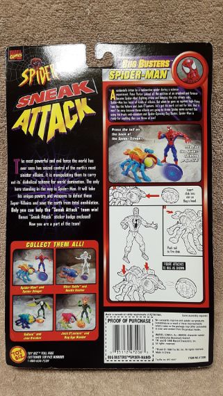 Spider-Man - Bug Busters Spider-Man Sneak Attack MOC action figure