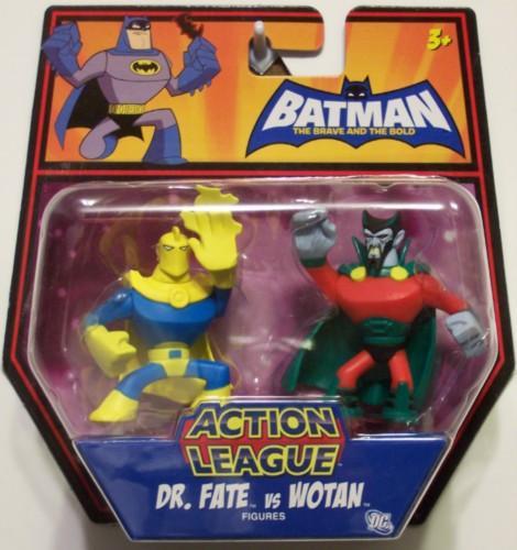 Dr. Fate vs Wotan - Brave And Bold Action League MOC action figure