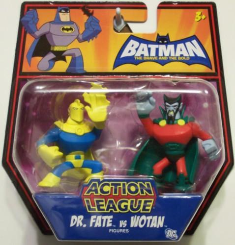 Dr. Fate vs Wotan - Brave And Bold Action League MOC action figure