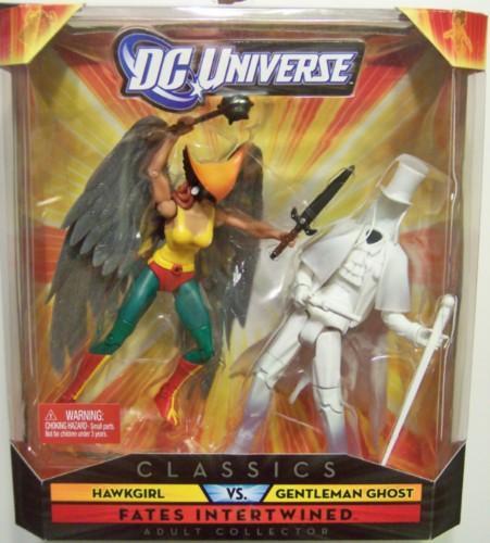 Hawkgirl and Gentleman Ghost - DC Classics Action Figure Two Pack MOC