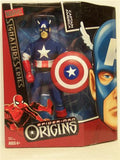 Captain America - Marvel Signature Series Spider-Man Origins MIB 9 inch action figure