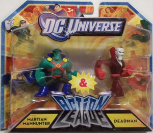 Martian Manhunter and Deadman - Action League MOC action figure