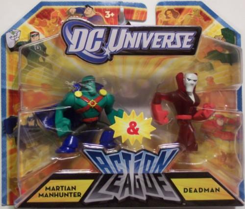 Martian Manhunter and Deadman - Action League MOC action figure