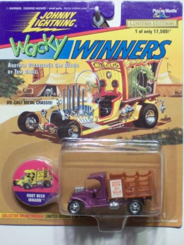 Johnny Lightning Wacky Winners Root Beer Wagon