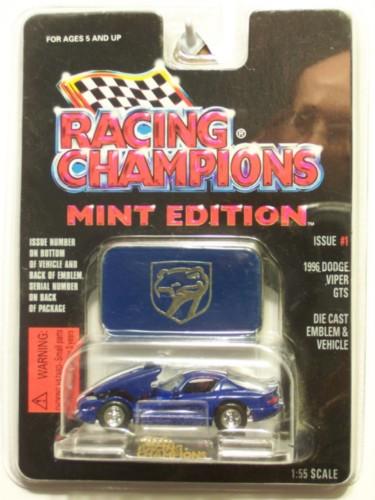 Racing Champions 1996 Dodge Viper GTS Blue Issue #1