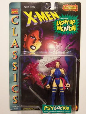 Psylocke - X-Men Light Up Weapon MOC action figure