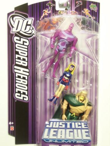 Parasite Stargirl Aquaman JLU MOC action figure 3 Pack 