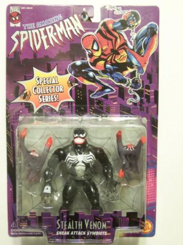 Venom - Black Stealth - Spider-Man The Animated Series MOC action figure