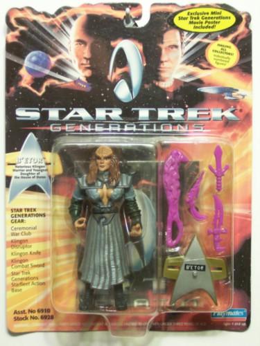B'Etor - Klingon - Star Trek Generations MOC action figure SN 085766