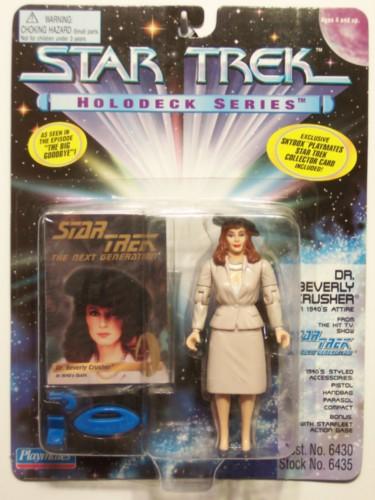 Beverly Crusher -  Dr - 40's attire - Star Trek TNG The Next Generation MOC action figure SN 024954