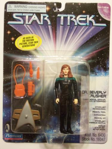 Beverly Crusher -  Dr - Star Trek Generations MOC action figure SN 009480