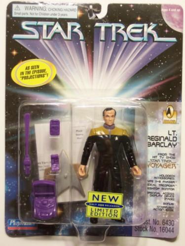 Barclay - Lt. Reginald - Limited To 3000 Pieces - Star Trek Voyager MOC action figure SN 002090