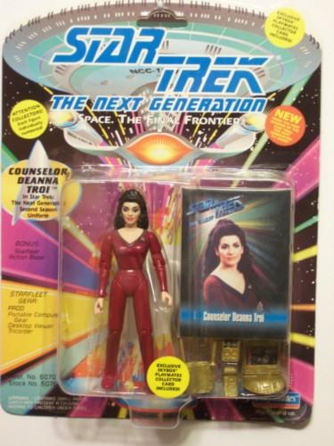 Deanna Troi - Counselor - Star Trek TNG The Next Generation MOC action figure 1 SN 078379