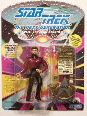 Riker - Commander William T. - Star Trek TNG The Next Generation MOC action figure SN 202885