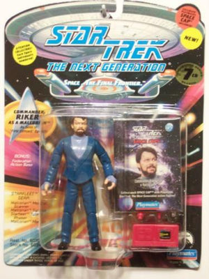 Riker - Commander - As Malcorian - Star Trek TNG The Next Generation MOC action figure 