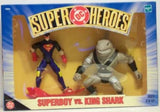 Superboy And King Shark - DC Super Heroes MIB action figure set