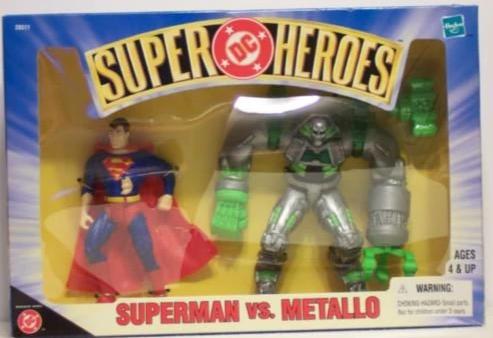 Superman vs Metallo - DC Super Heroes MIB action figure set