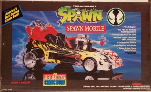 Spawn Mobile MIB Vehicle For Your Spawn Action Figure