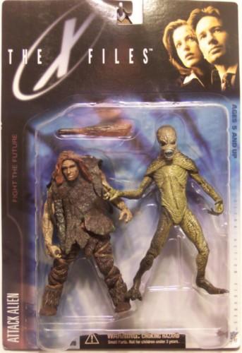 Attack Alien And Caveman - X-Files MOC Action Figure