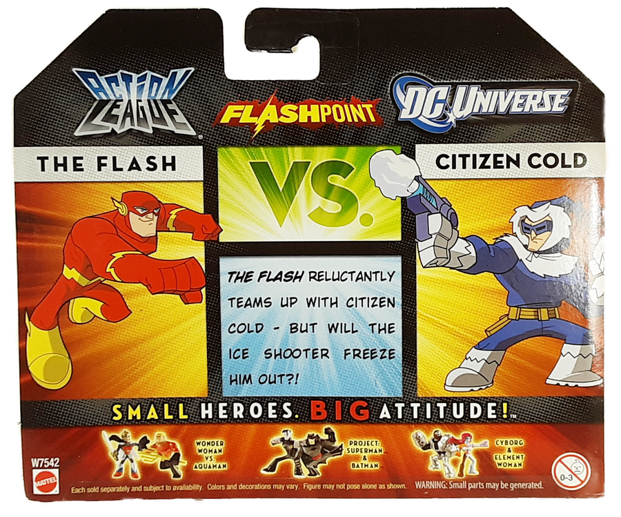 DC Universe Flashpoint Action League The Flash and Citizen Cold MOC action figure https://americastshirtshop.com/products/dc-universe-action-league-the-flash-vs-citizen-cold-moc-action-figure