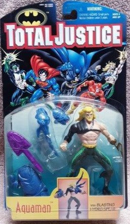 Aquaman - Black Armor Total Justice MOC action figure 