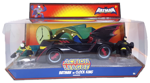 Batman Brave and the Bold Action League Batman vs Clock King MIB action figure set