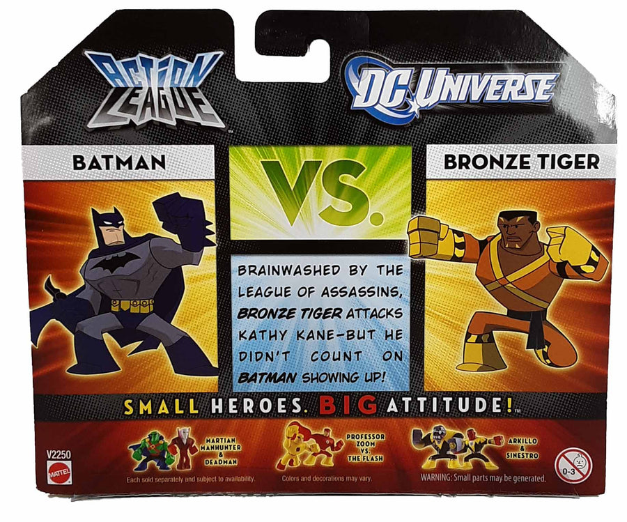 Batman vs Bronze Tiger - Action League MOC action figure