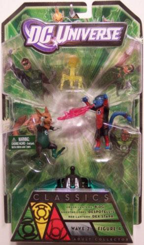 Green Lantern -  DC Universe B'DG, Despotellis & Dex-Starr Green Lantern MOC action figure