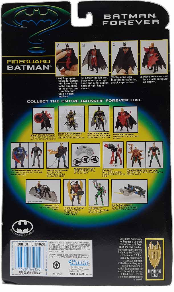Batman Fireguard Batman Forever action figure