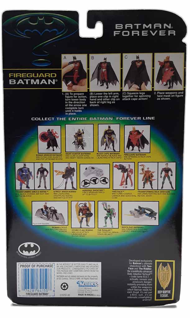 Batman Fireguard Batman Forever action figure