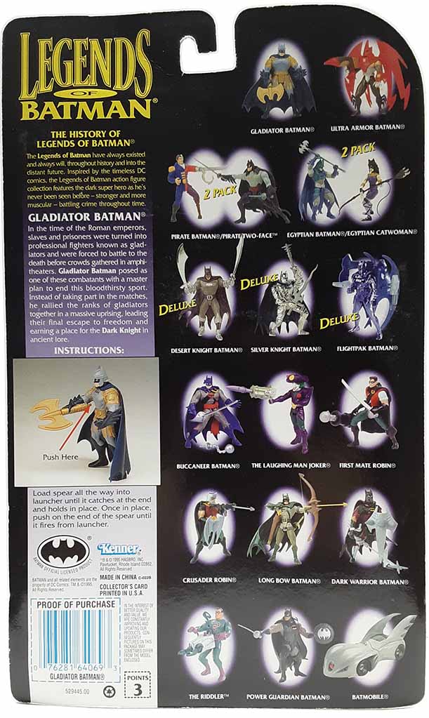 Batman Gladiator Legends Of Batman action figure 