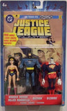 Batman Wonder Woman Bizarro - JLU MOC action figure 3 pack