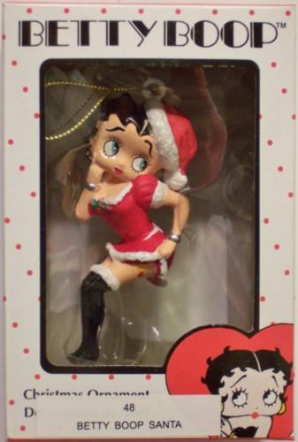 Betty Boop Santa 48 Christmas Ornament 2