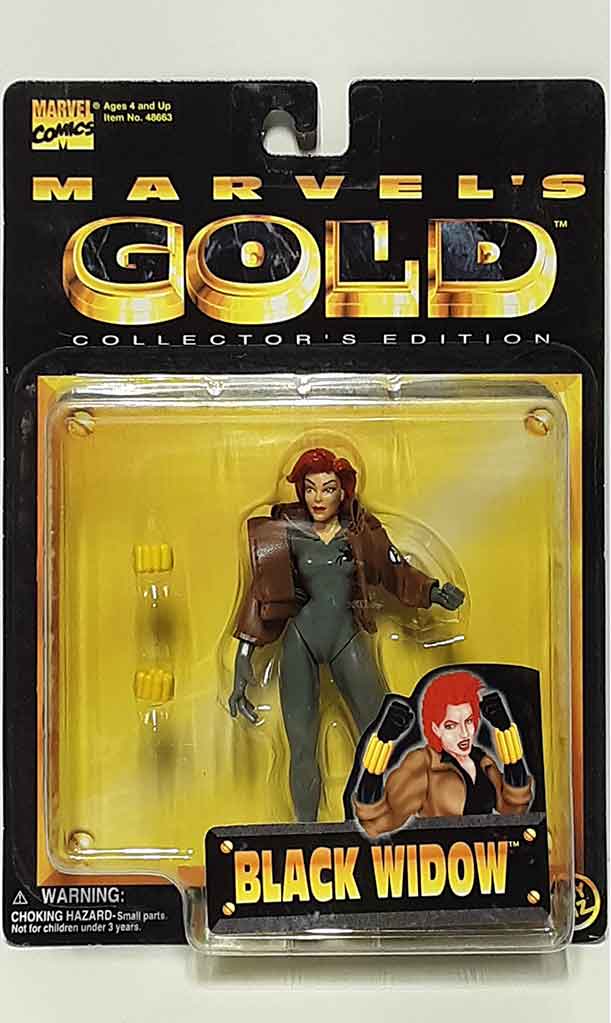 Black Widow - Marvel's Gold MOC Action Figure
