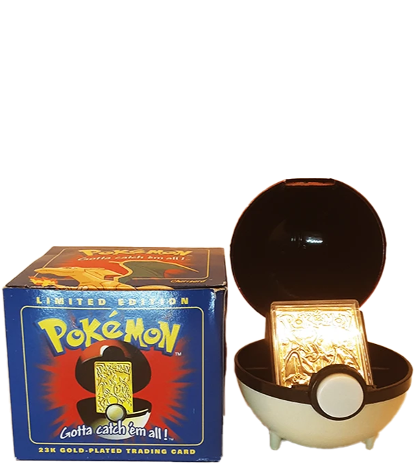 Charizard - Pokemon Burger King Gold Card With Pokeball in Blue box - AFcollector.com Charizard - Pokemon Burger King Gold Card With Pokeball in Blue box - AFcollector.com