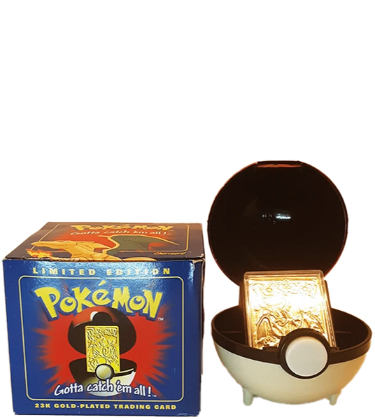 Charizard - Pokemon Burger King Gold Card With Pokeball in Blue box - AFcollector.com Charizard - Pokemon Burger King Gold Card With Pokeball in Blue box - AFcollector.com