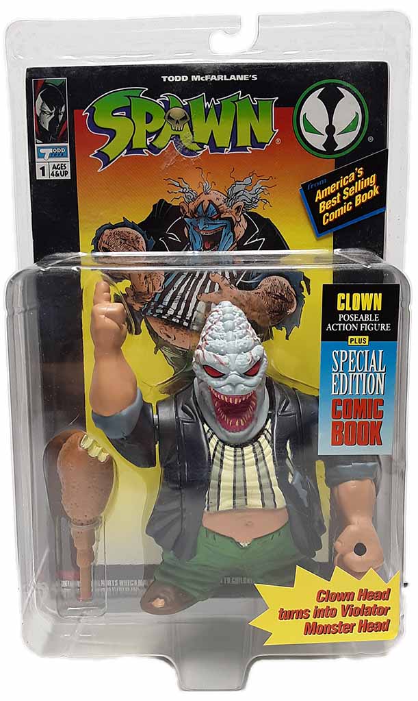 Clown - With Violater Monster Head Spawn MOC Action Figure 1 